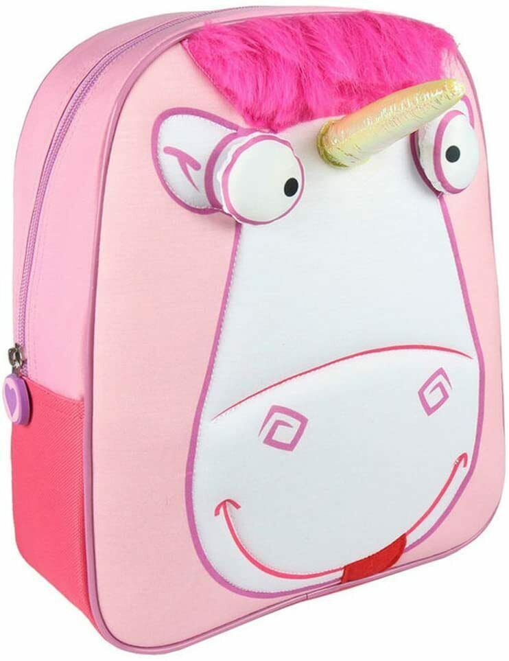 Cerda Despicable Me Pink Unicorn 3D Backpack RRP 13.99 CLEARANCE XL 8.99